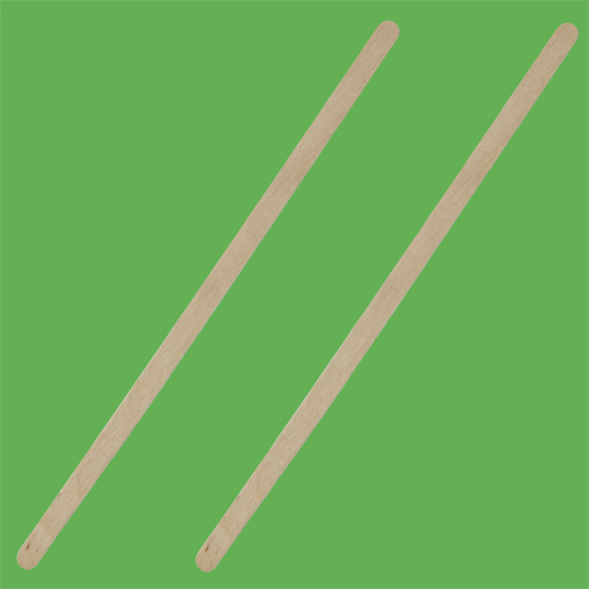 Stirrer wood round