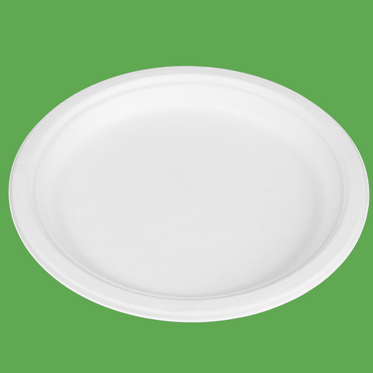 Bagasse Plate round 9"