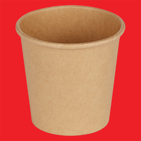 Paper Portioncup 4oz 110ml kraft