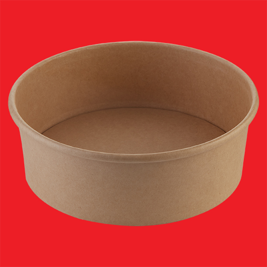 Paper bowl 20oz 500ml kraft