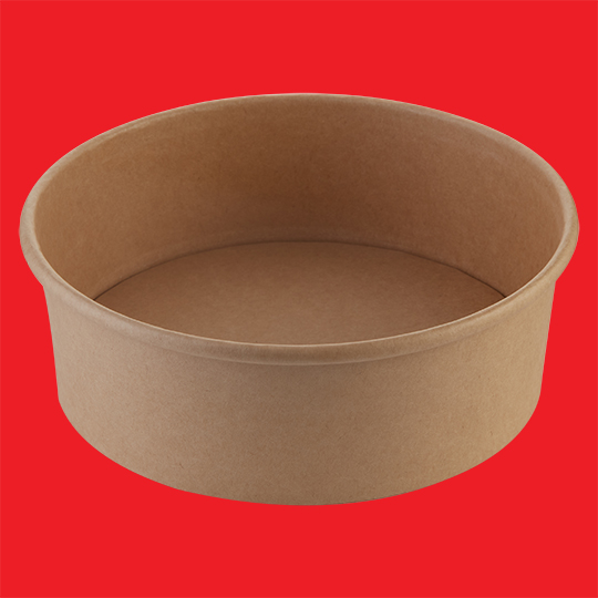 Paper bowl 26oz 750ml kraft