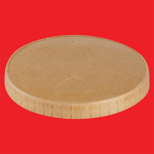 Paper lid 3oz 120/140ml kraft